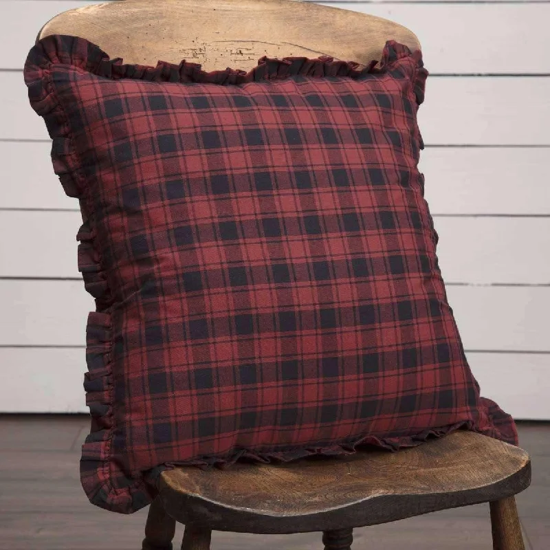 Cumberland Plaid Pillow 18x18 VHC Brands