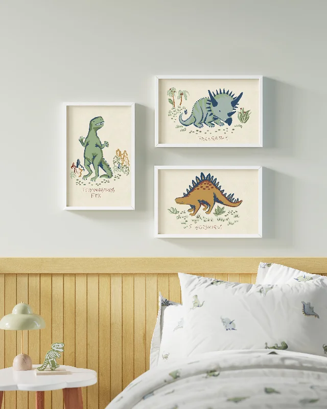 Prehistoric Party Framed Wall Art Set