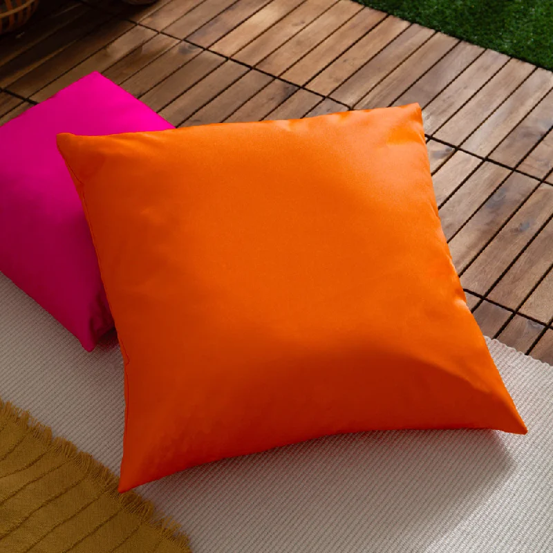 Plain Outdoor Cushion Orange