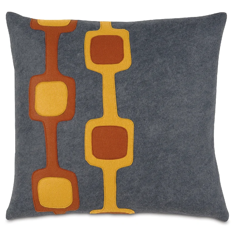 Mid Century Mod Style Throw Pillow Cover 16x16