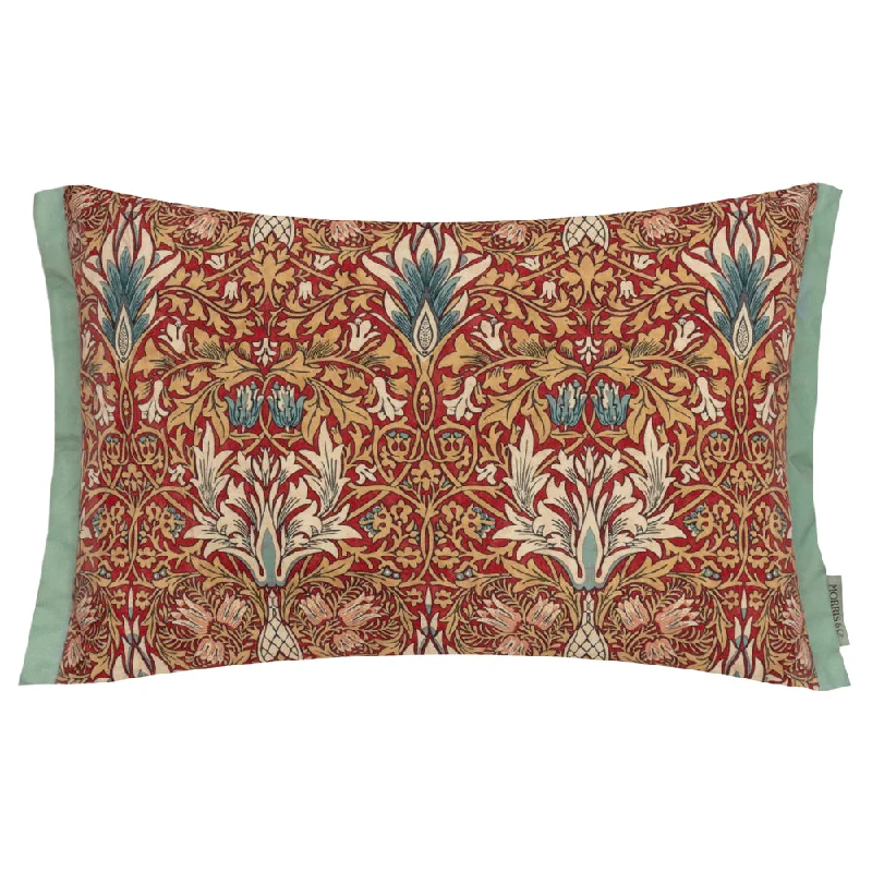 Snakeshead Printed Outdoor Cushion Berry/Natural