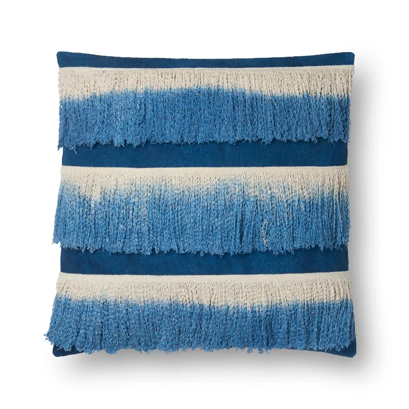 Blue & Ivory Pillow