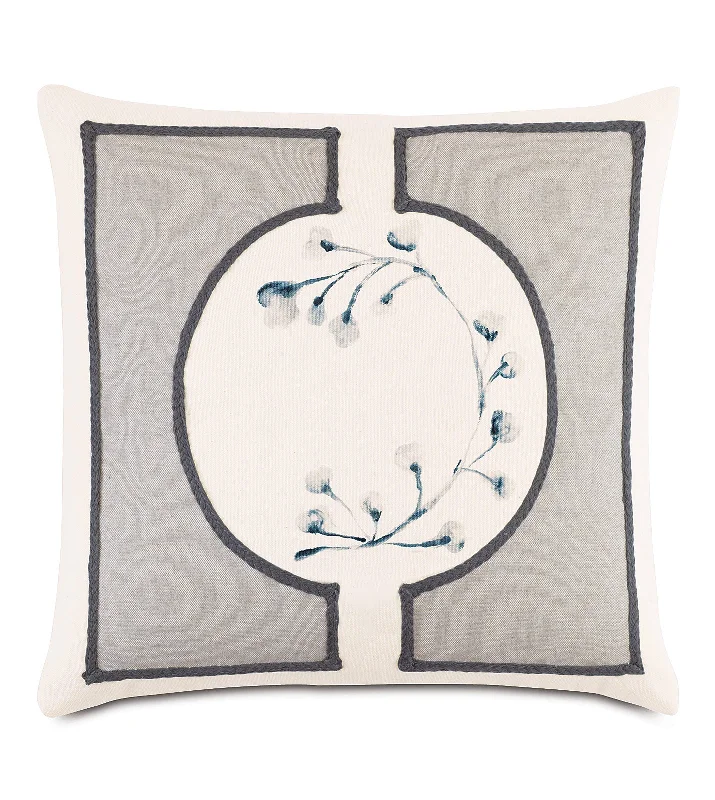 Modern Bonsai Throw Pillow Cover 18x18