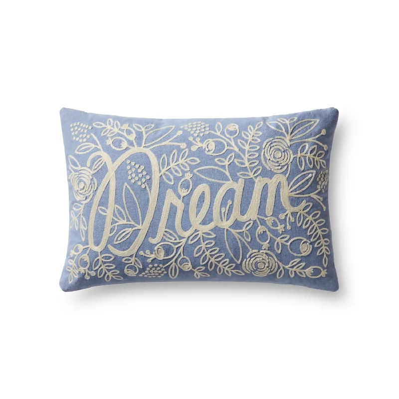 Blue Pillow Cover Only