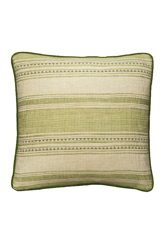 Triangular Motif Piped Cushion | Andrew Martin Las Salinas