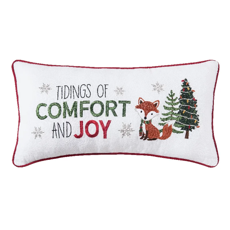 Comfort & Joy Fox Pillow