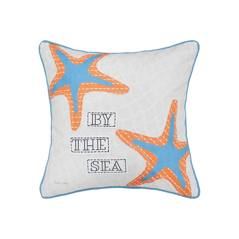 Starfish By The Sea Pillow