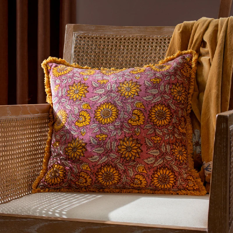 Clarendon Cushion Plum