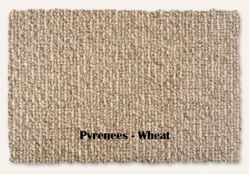 EarthWeave Bio-Floor Natural Wool Carpet – Pyrenees – 12 ft wide