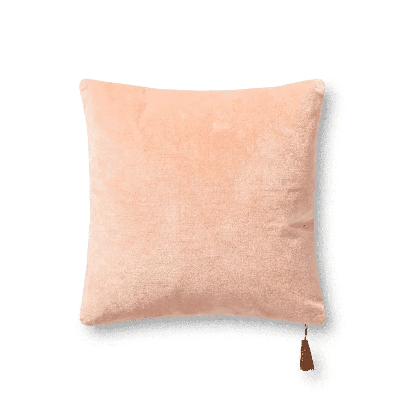 Coral & Gold Pillow