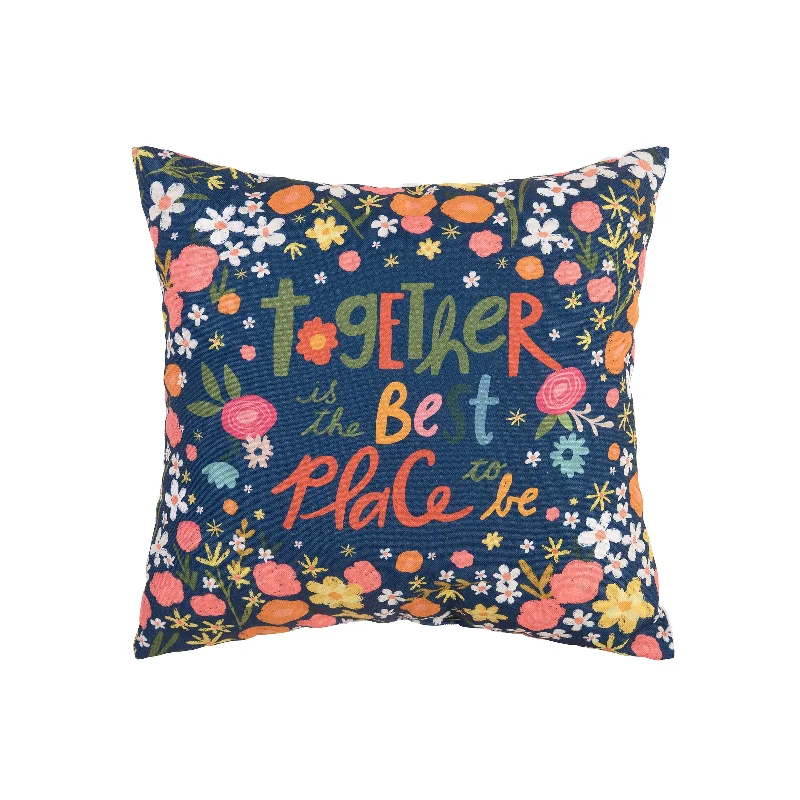 Together Is The Best Indoor Outdoor Pillow