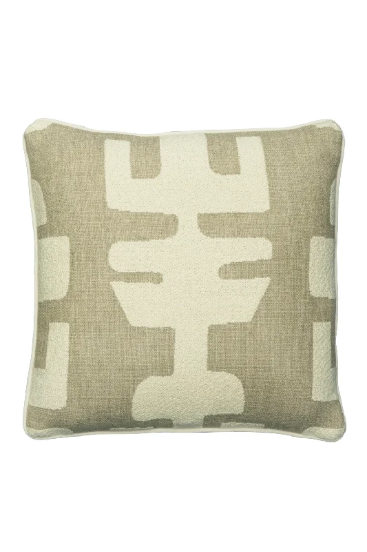 Organic Pattern Linen Cushion | Andrew Martin Peru