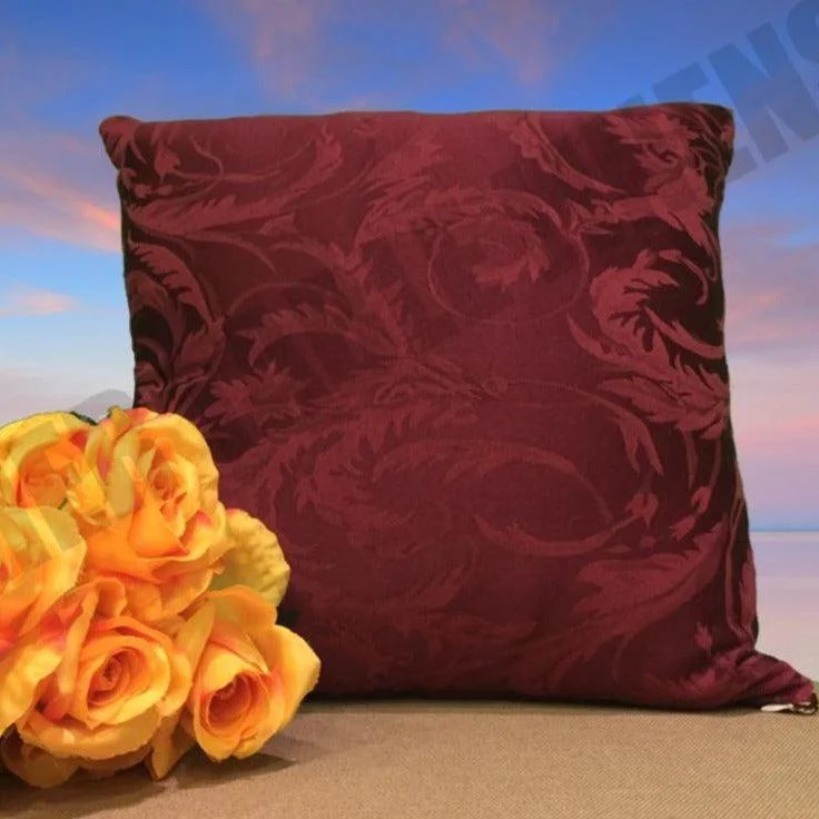 Melrose Damask Pillow Cover