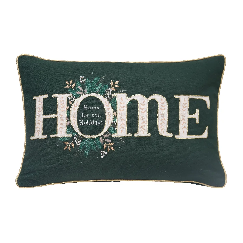 Emerald Home Pillow