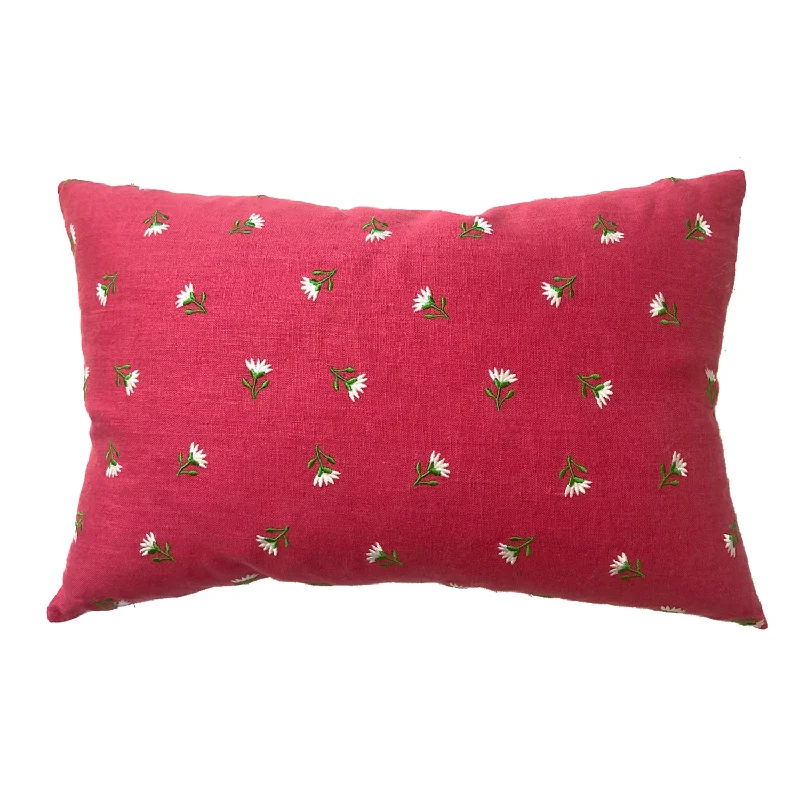 Primavera Pillow - Red