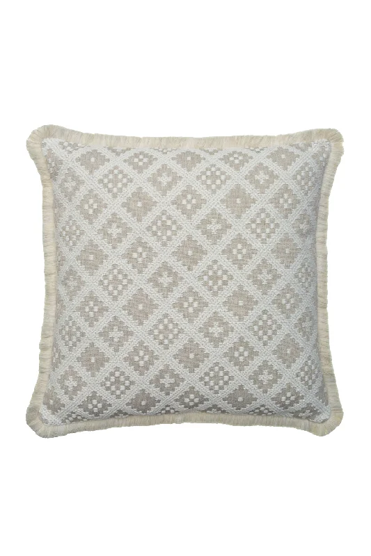 Geometric Patterned Outdoor Cushion | Andrew Martin Erba