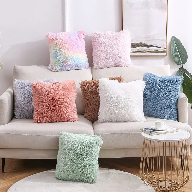 Soft Fur Pillow Covers