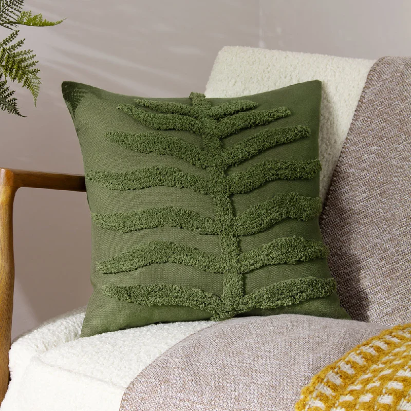 Dakota Tufted Cushion Forest