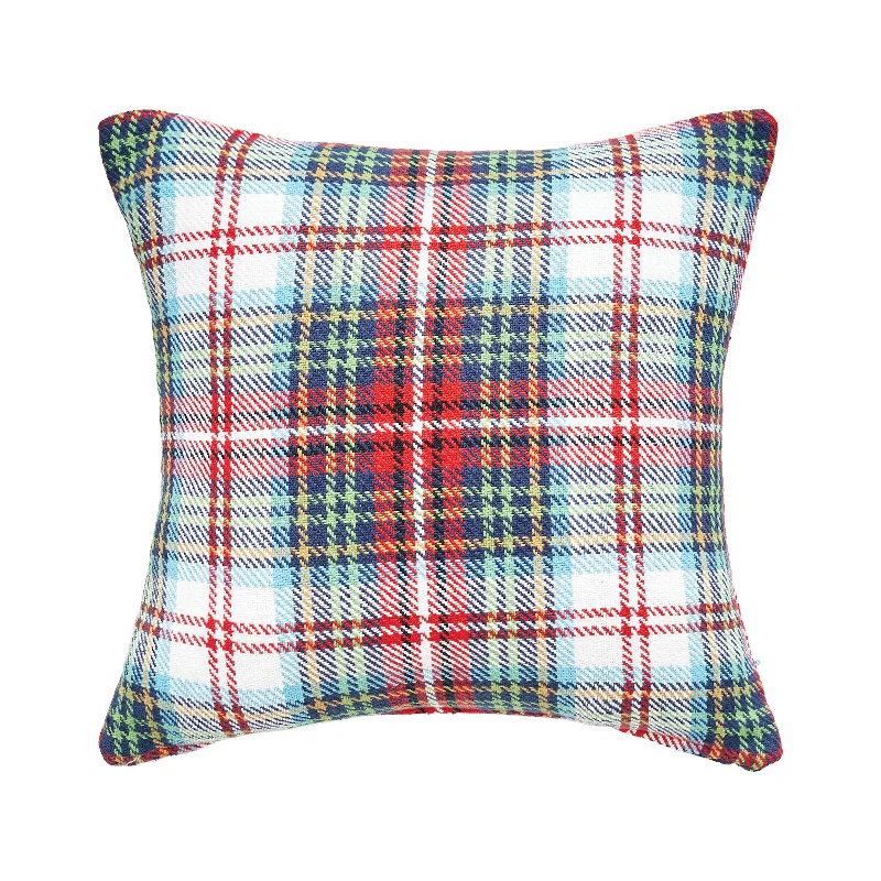 Morris Plaid Pillow