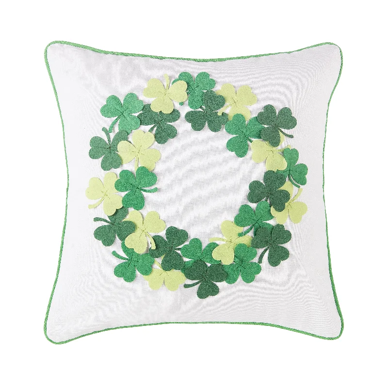 Clover Wreath Pillow