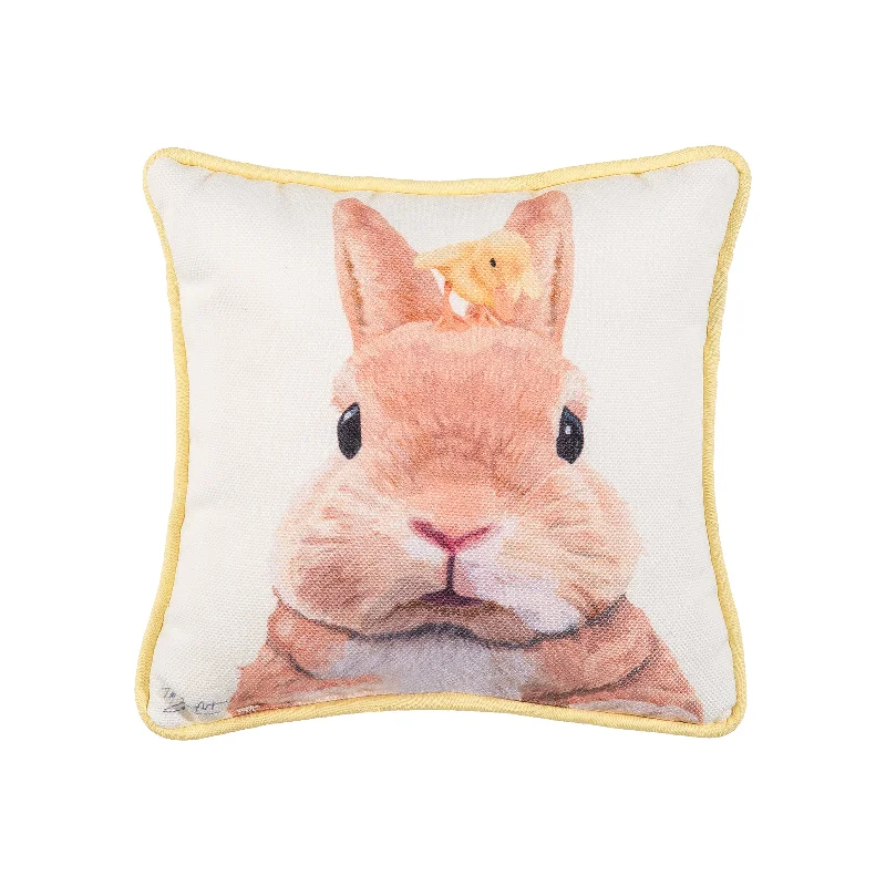 Bunny & Duckling Pillow