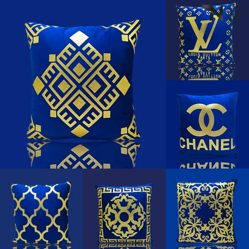 Velvet 6 PCs Digital Printed Cushions Cover Ds #212