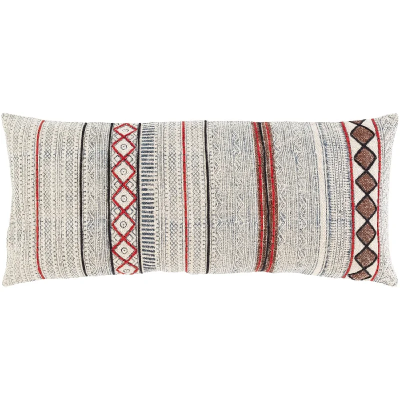 Zoya Woven Lumbar Pillow