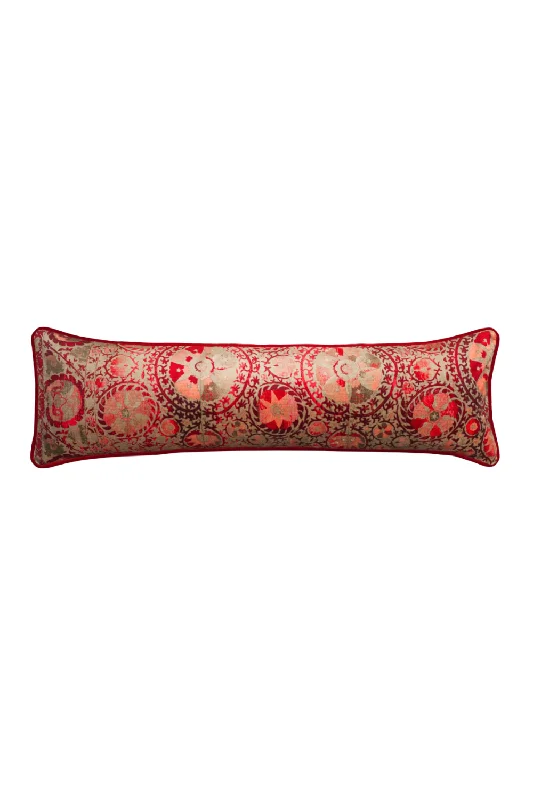 Red Velvet Draught Excluder | Andrew Martin Iznik