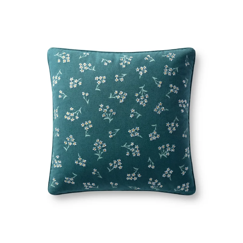 Teal & Multi Pillow