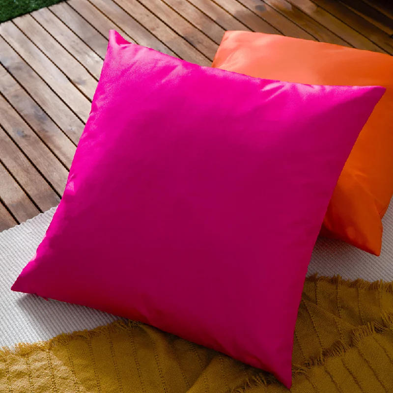 Plain Outdoor Cushion Pink