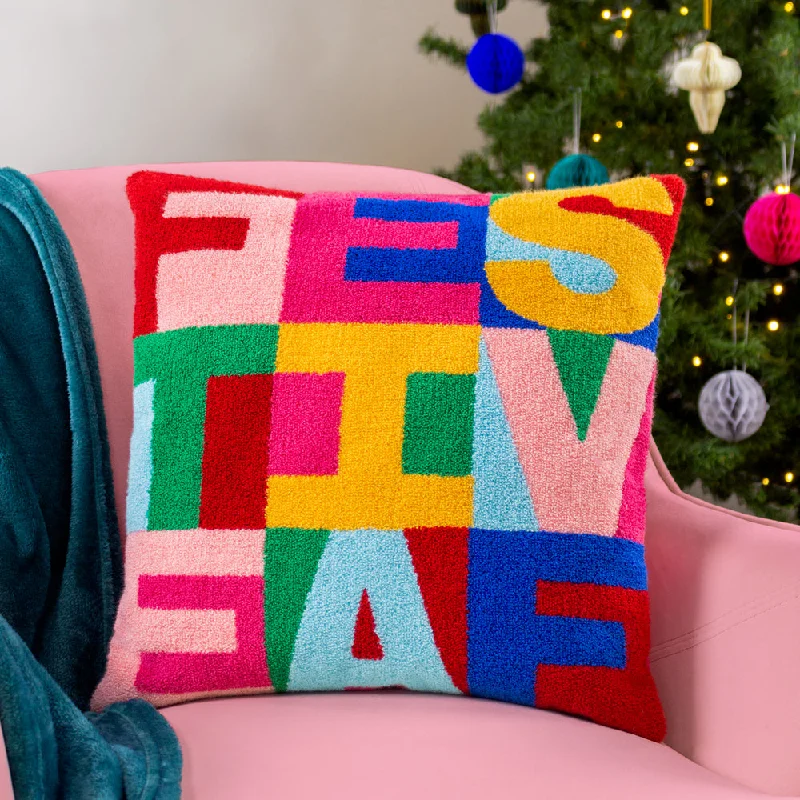 Festive-val Cushion Multicolour