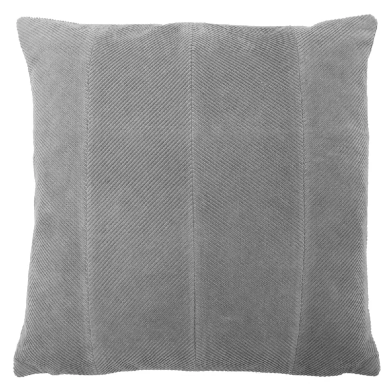 Jagger Ribbed Corduroy Cushion Grey