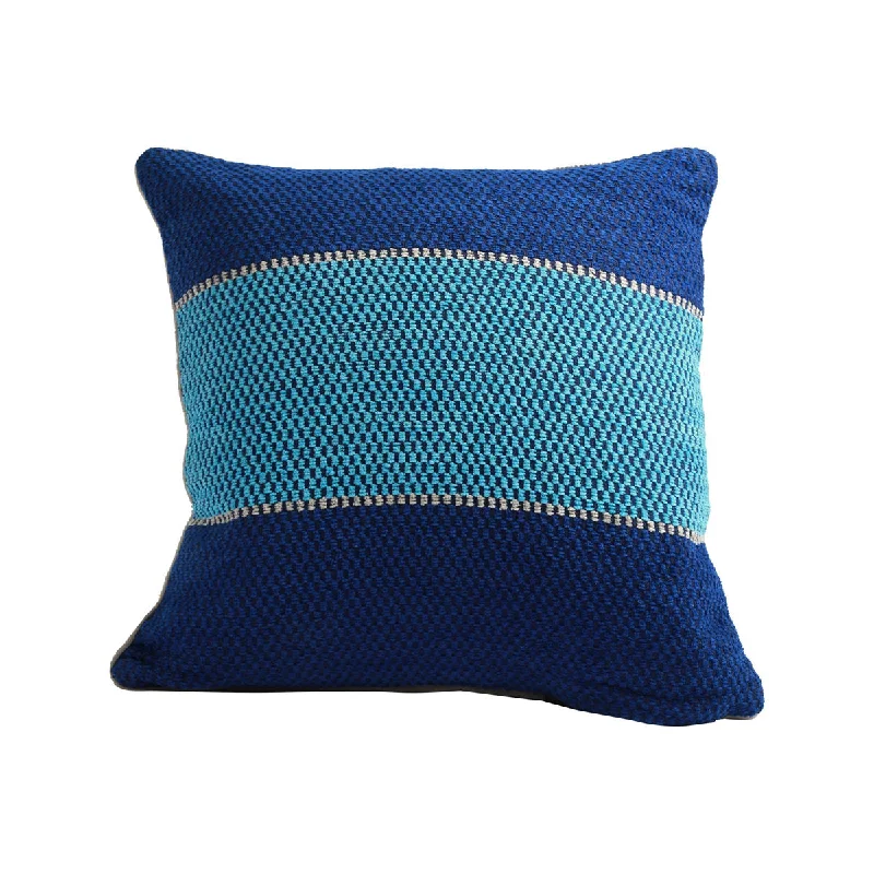 Optical Harmony Woven Cushion Cover