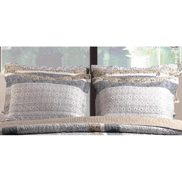 Greenland Home Fashions Soho Standard Quilted Shams (Set of 2)