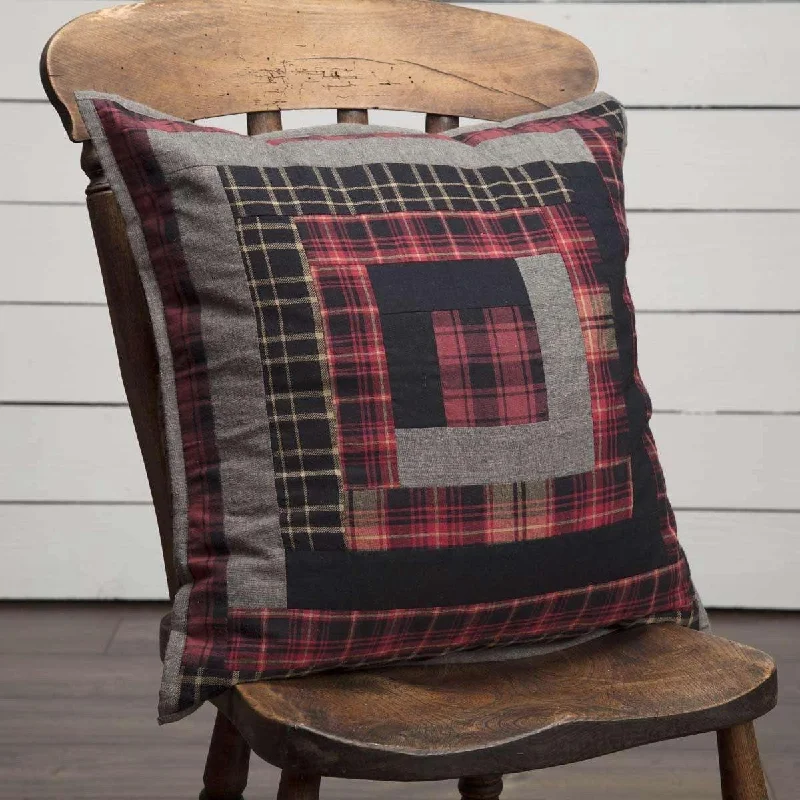 Cumberland Patchwork Pillow 18x18 VHC Brands