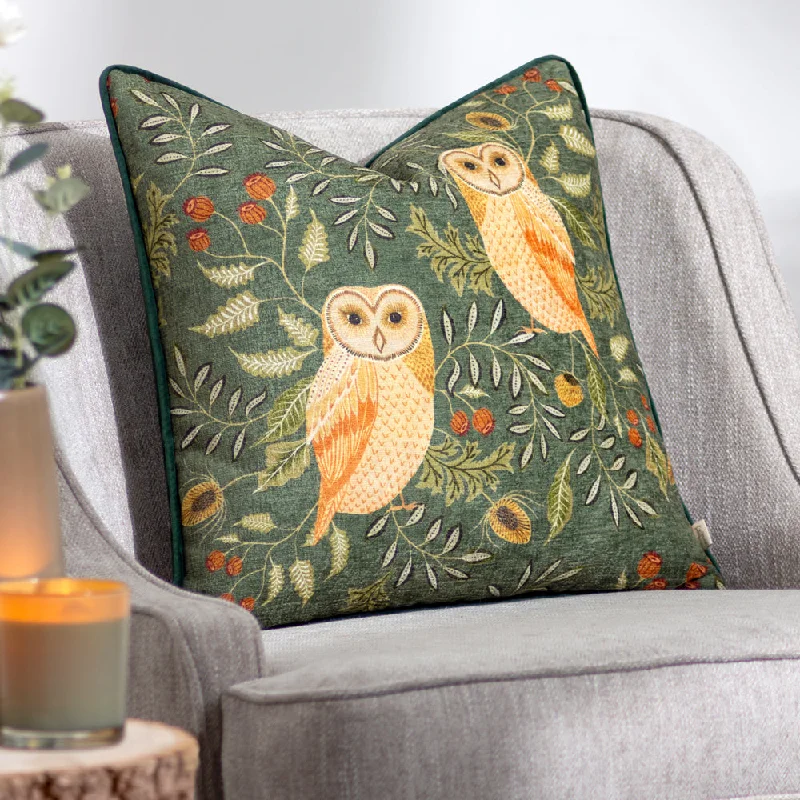 Hawthorn Owls Cushion Bottle