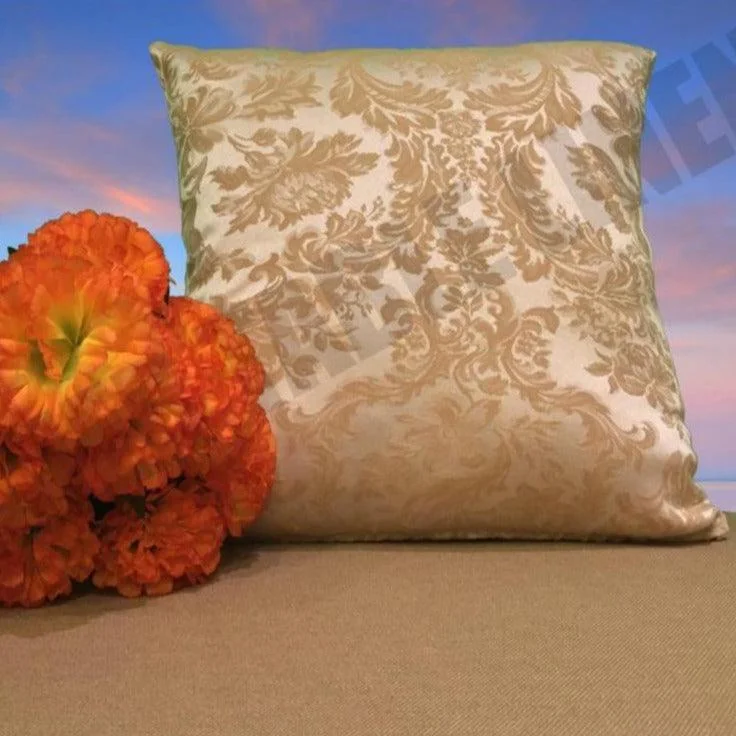 Miranda Damask Pillow Cover